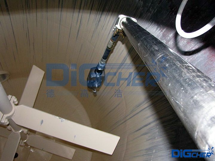 德高潔容器高壓水自動清洗系統執行機構