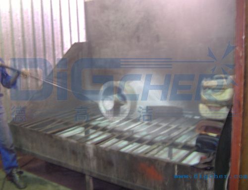 高壓水射流清理作業